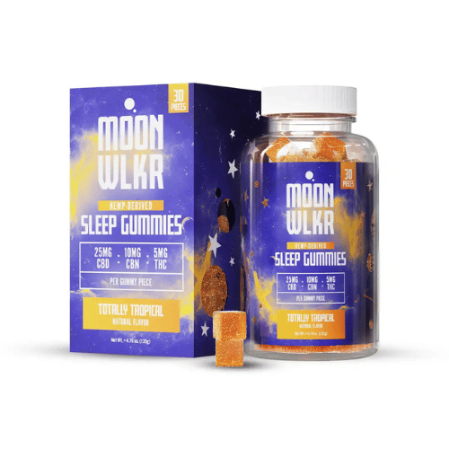 MoonWlkr - CBD + CBN + THC Sleep Gummies