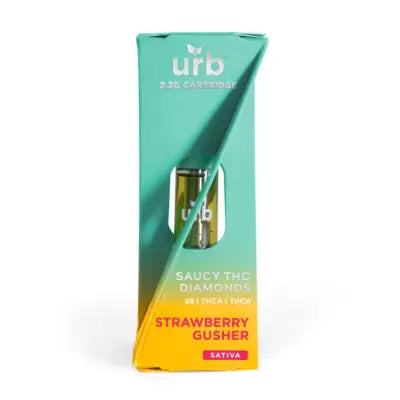 URB Saucy THC Diamonds Cartridge | 2.2ml