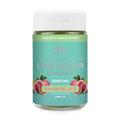 URB THCA Live Sugar Gummies | 5000mg