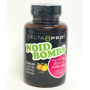 NOID BOMBS! Full Spectrum Gummies (D8+D9) (30CT CITRUS FLAVOR)